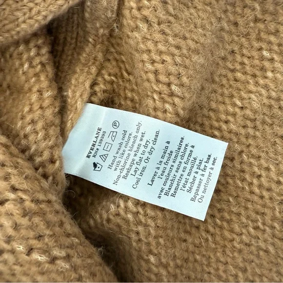 Everlane Heathered Chai Cloud Turtleneck - Picture 10 of 10